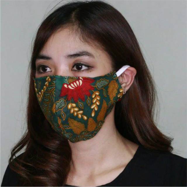 Fourfashion MASKER KAIN BATIK CUP