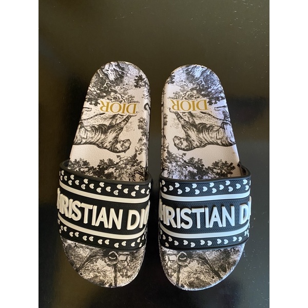 sendal pria dior / sandal slide pria christian dior / sandal slop pria