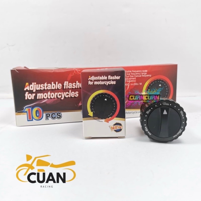 NEW FLASHER SEN FLASER SEIN CR 7 FLESER LED BISA DIATUR STEL KEDIP CEPAT NMAX-AEROX-PCX-LEXI-BEAT-VARIO