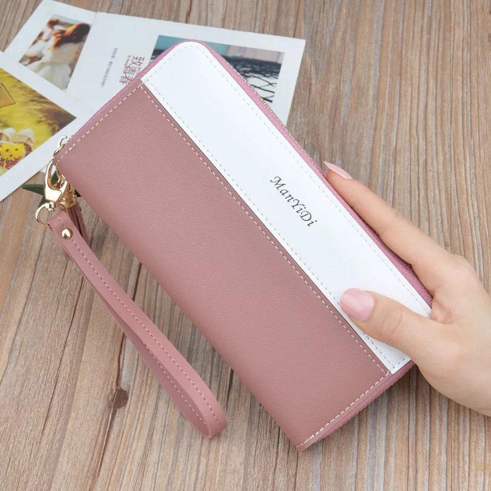 [LOKAL] DOMMO - D1349  LOFA MAWAR - Dompet Panjang Wanita MORYMONY