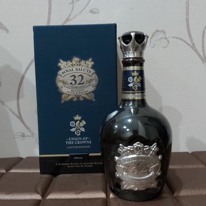 SALE BOTOL BEKAS MIRAS - ROYAL SALUTE 32