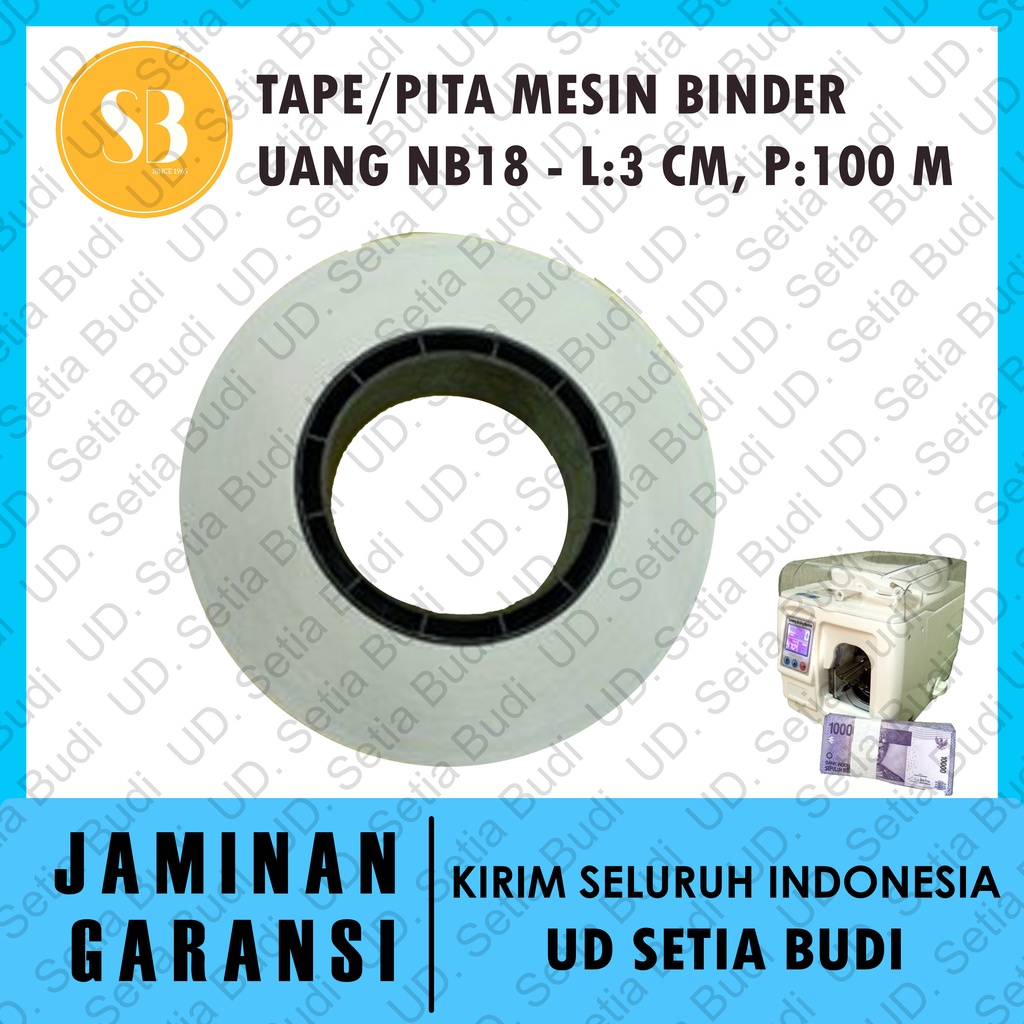 Tape Binder Mesin Binder Uang ZSA NB18 Pita