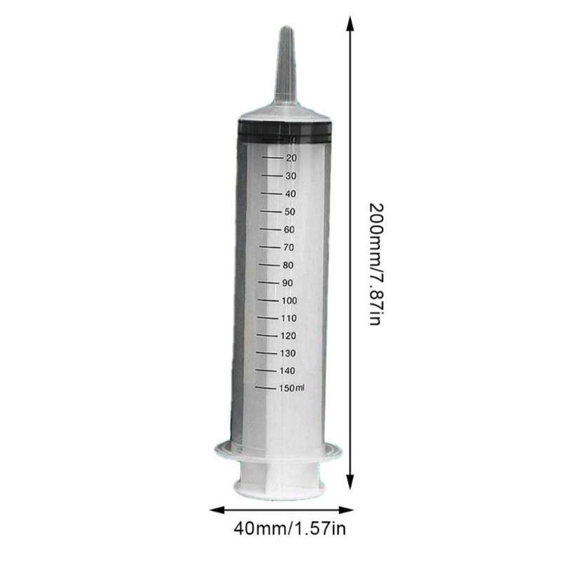 SUNTIKAN BESAR 200ML 60cc 100ml 150cc 300ml LARGE SYRINGE bonus SELANG 1 Meter