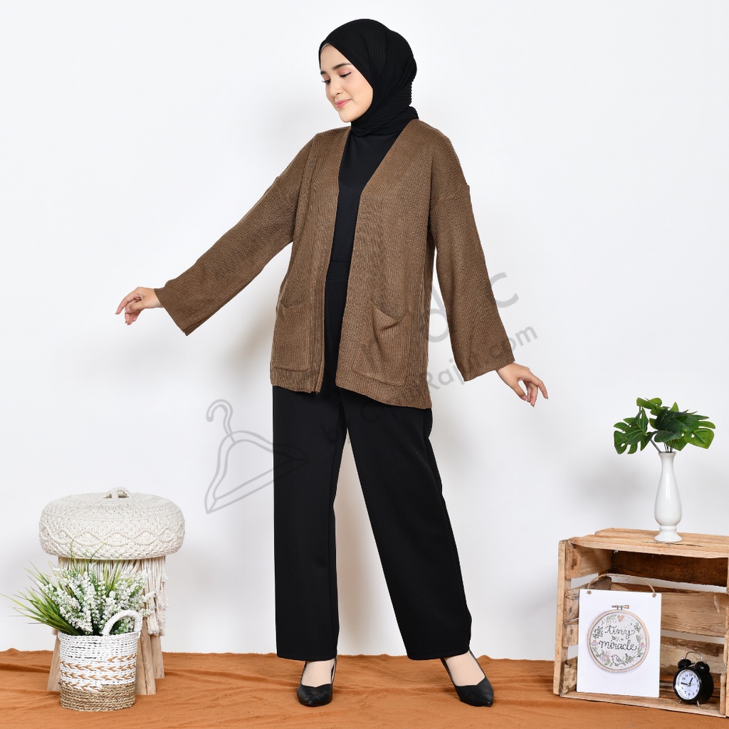 Simple Cardigan Ufa / Loccy / Loocy - CRDC by CiputRajut.com-5