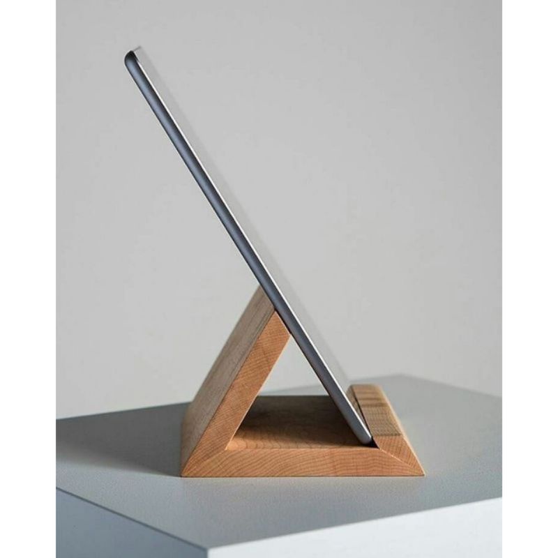 Stand HP Kayu, Tatakan HP Kayu, Phone Holder