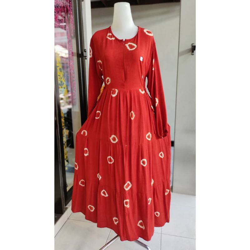 DRESS BATIK JUMPUT TUBAN/DRESS BATIK CELUP TUBAN ASLI