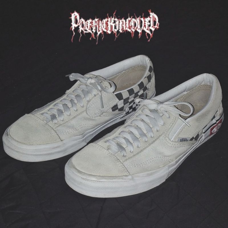 Vans - cut & paste white