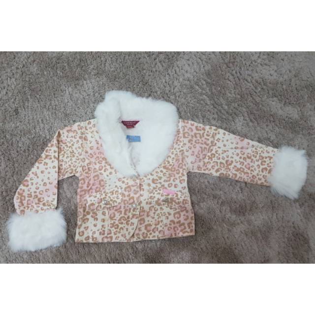 Sale Jaket fur merck guees jeans leopard

Sz 24 ld 31 pjg 34