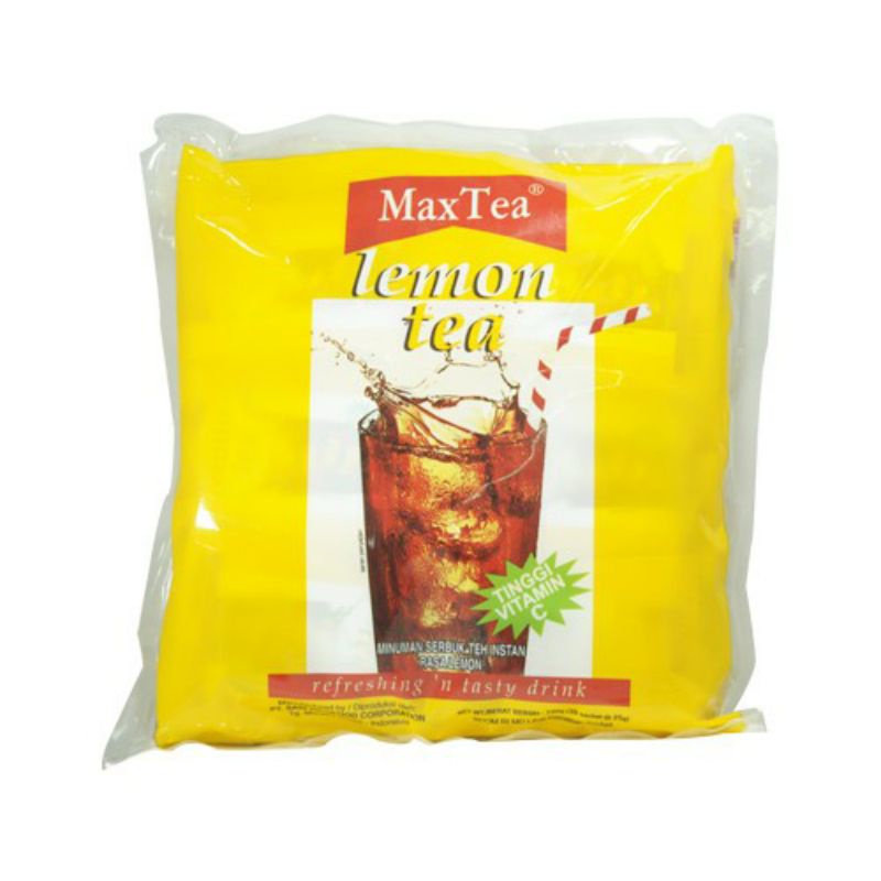 

Max Tea Lemon Tea isi 30 pcs - Minuman Lemon Tea
