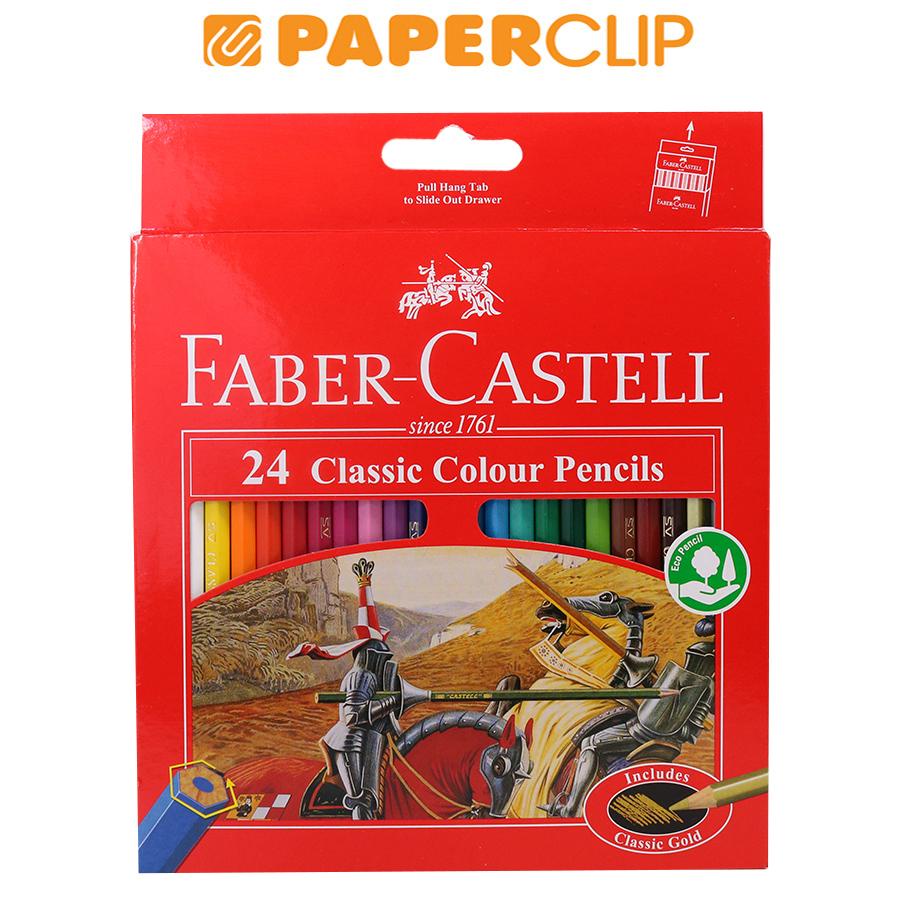 

PENSIL WARNA FABER CASTELL CLASSIC RL 115854 24C DUS