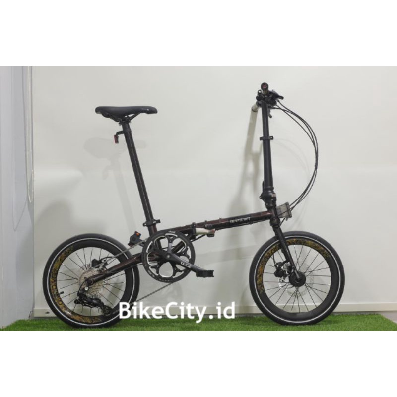 Sepeda Lipat ELEMENT TROY X10 X 10 10 SPEED BALI - BONUS KOPER SEPEDA