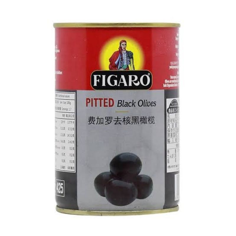 

FIGARO BLACK PITTED OLIVE 450GR