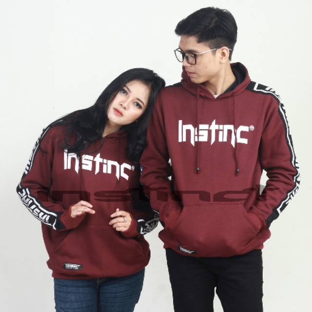 INSTINCT SWEATER HOODIE | JAKET PRIA ORIGINAL