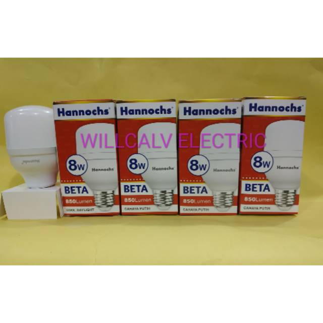 LAMPU LED HANNOCH HANNOCHS BETA 8W 8WATT 8 W - LAMPU HANNOCH HANNOCHS BETA LED MODEL KAPSUL CAPSULE