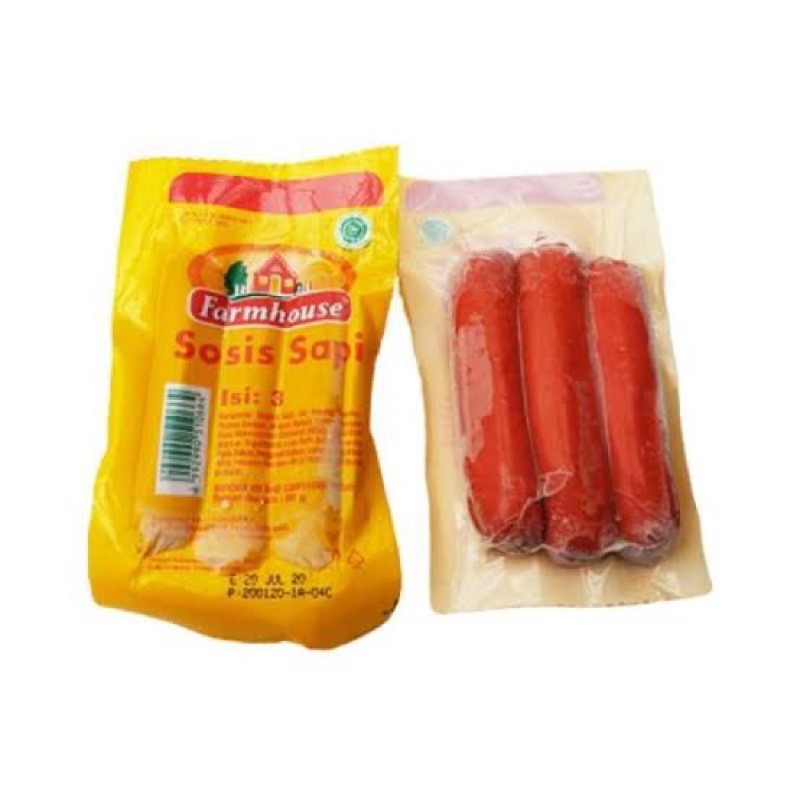 

Sosis Sapi Farmhouse 3pcs