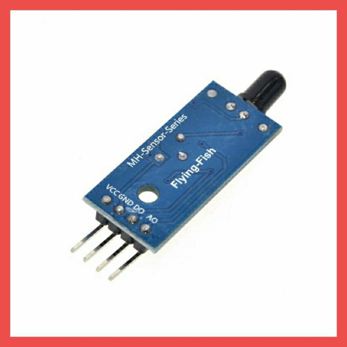 IR Infrared Flame Detection Fire Detector Sensor Api 4 pin Wire Module