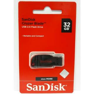 Jual Sandisk flasdisk cruzer blade 32GB Ori Indonesia|Shopee Indonesia