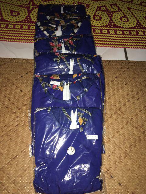 Dress Terusan 210 222 261 Batik Gaun Anak Amelia Seragam Keluarga Katun