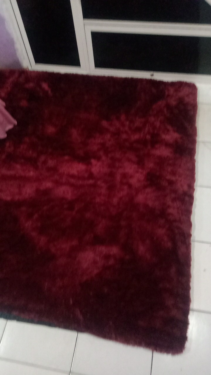 Karpet Bulu Empuk Rasfur 200x150x3cm Anti Slip Termurah