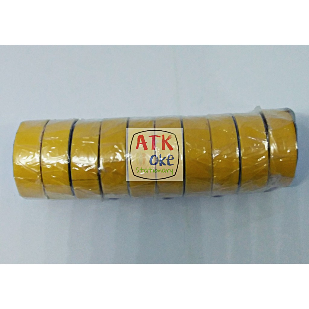 

1 Pcs Solasi Listrik Goldtape kuning