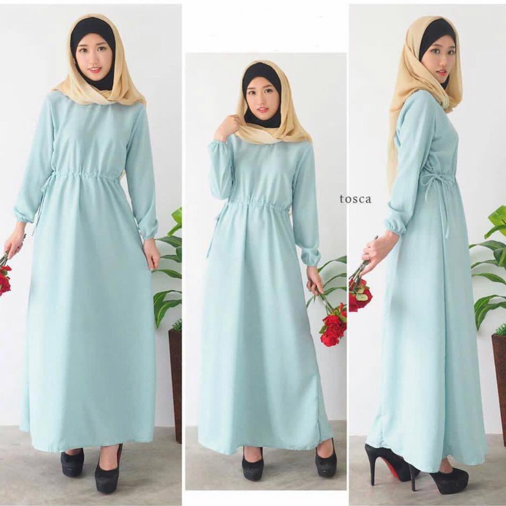 GAMIS POLOS SERUT / GAMIS CASUAL / GAMIS SEHARI HARI / GAMIS BASIC / DRESS BASIC