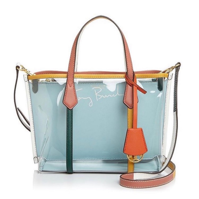 Tory Burch Perry Small Clear Tote