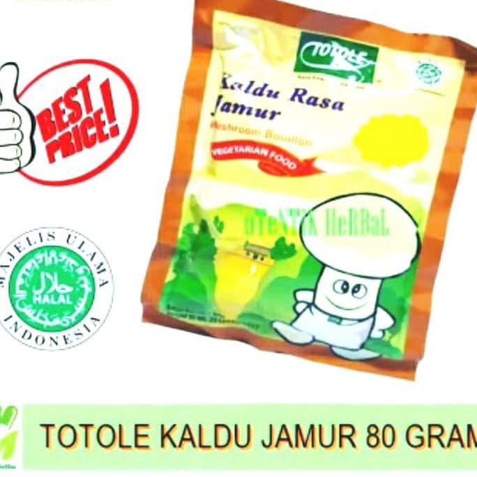 

totole jamur halal vegetarian vegan penyedap pengganti MSG