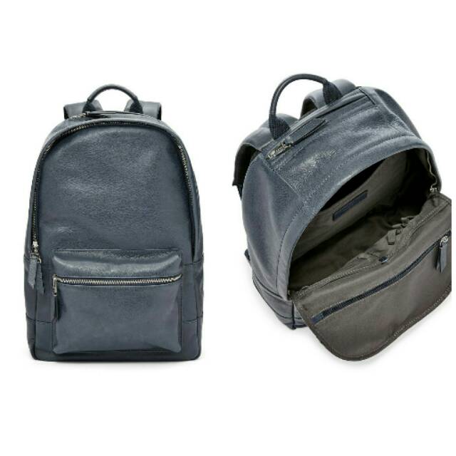 Fossil Leather Backpack