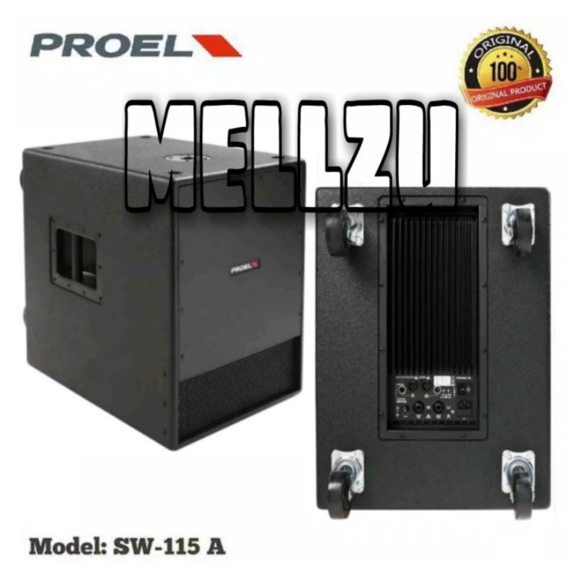 Subwoofer Aktif Proel SW115A Original Proel SW 115 A - 15 inch