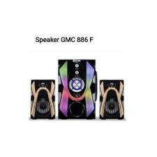 Medan elektronik Speaker aktive subwoofer GMC 886f Bluetooth