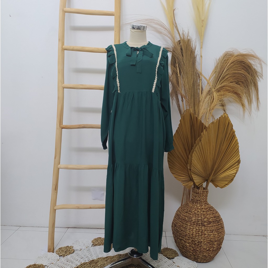 GAMIS TERBARU 2021 || GAMIS LEBARAN || GAMIS WANITA MUSLIM || COD BAYAR DI TEMPAT