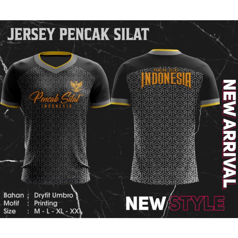 JERSEY PENCAK SILAT ORIGINAL JERSEY INDONESIA JERSEY DISTRO JERSEY PRIA JERSEY WANITA