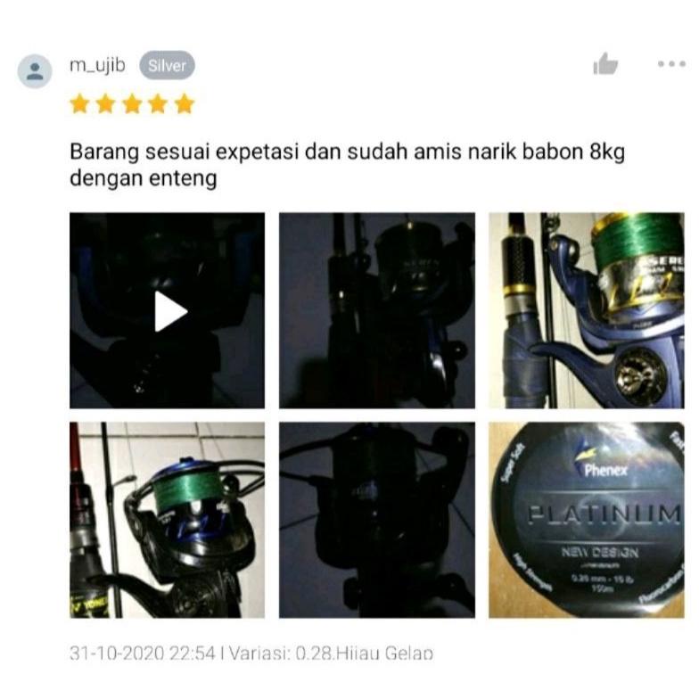 Senar Pancing Phenex Platinum