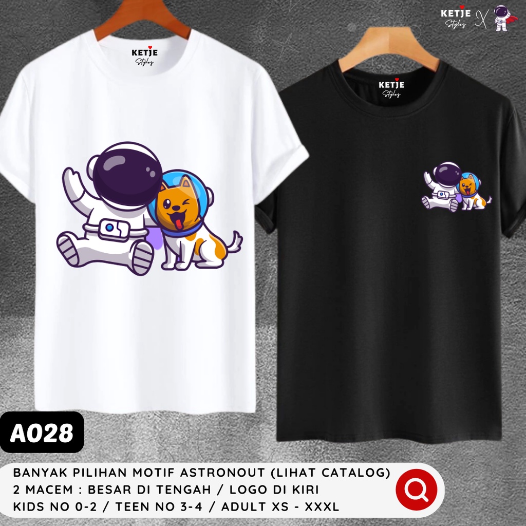 KAOS DISTRO MOTIF ASTRONAUT PART 2 / KAOS ASTRONOUT / KAOS ASTRONOT / KAOS ASTRONOUT / KAOS SPACE / 