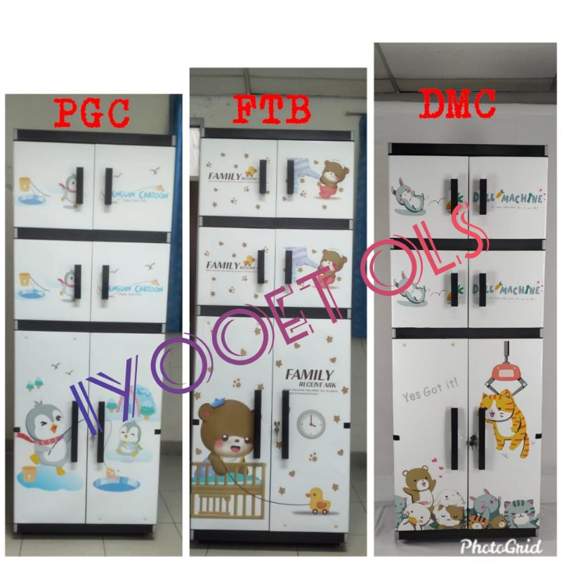 Lemari Plastik MR Plast Miami