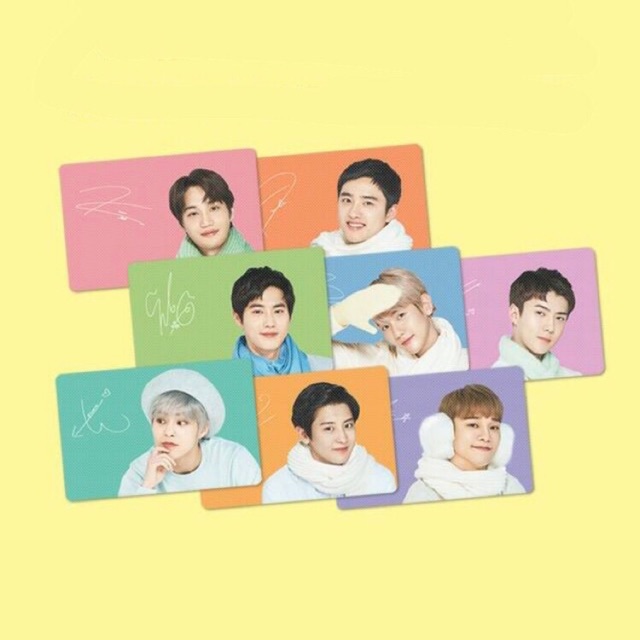 OFFICIAL EXO NATURE REPUBLIC 10TH ANNIVERSARY LENTICULAR CARDS
