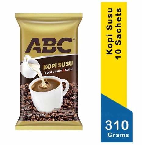 

ABC Kopi Susu Instan 10 x 30g