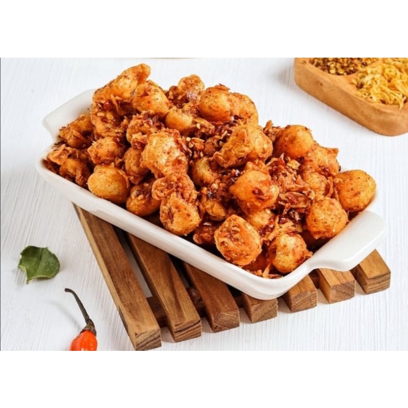 

Siomay mini kering pedas, siomay bandung pedas