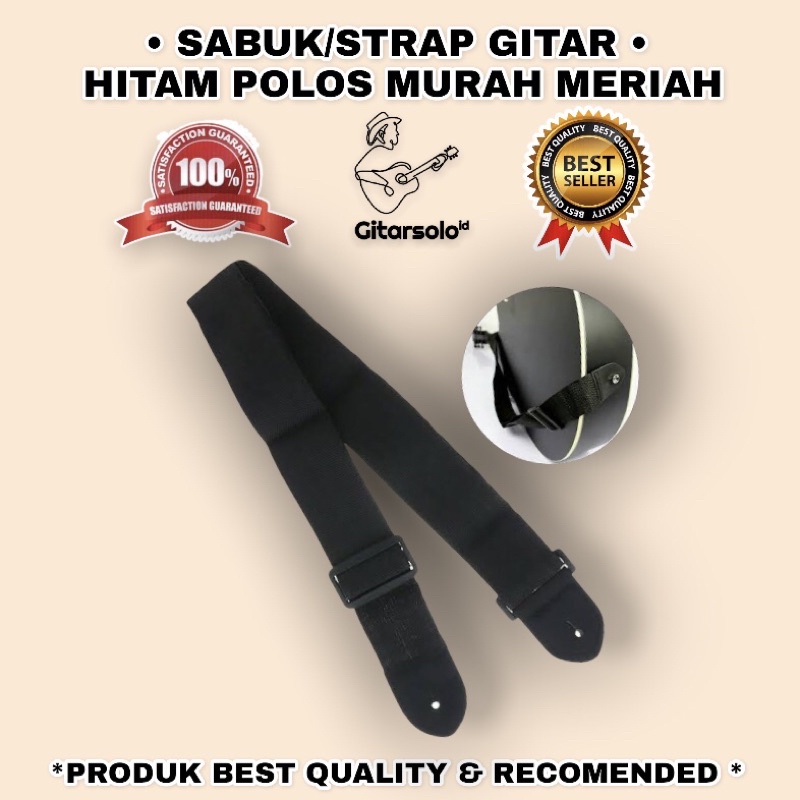 STRAP GITAR / SABUK GITAR POLOS