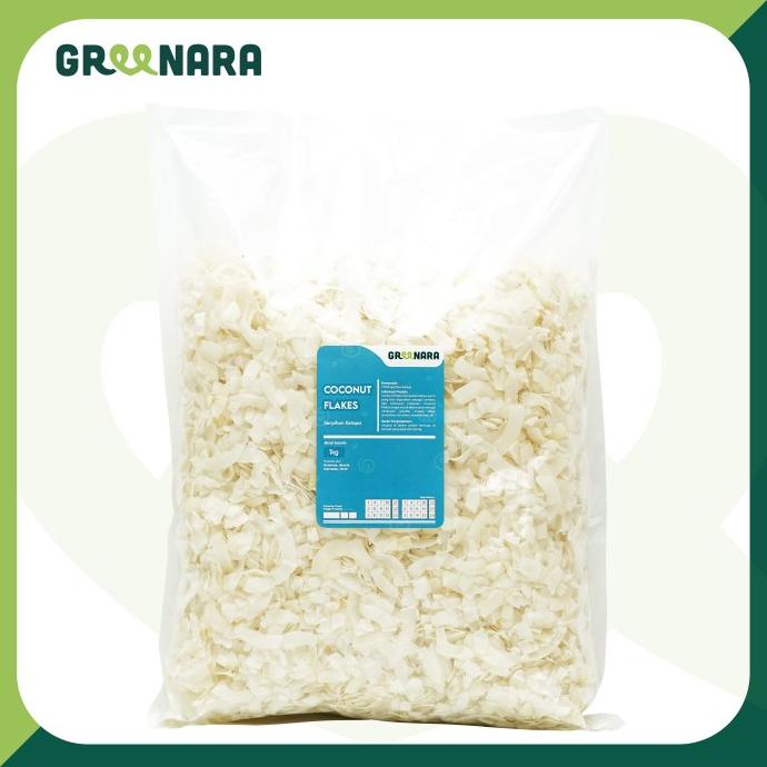 

Coconut Flakes Unsweetened 1kg kelapa serut 1000 gram TERLARIS TERPERCAYA ORIGINAL