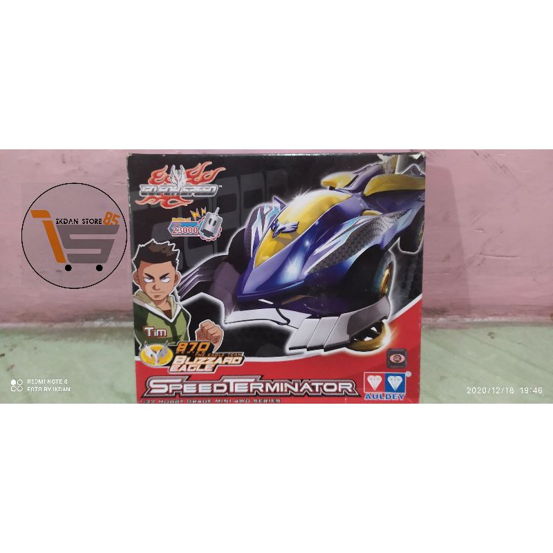 Auldey mini 4WD Go for speed Blizzard eagle 870 series