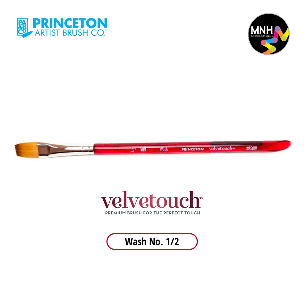 

Kuas Lukis Princeton Velvetouch Synthetic - Wash