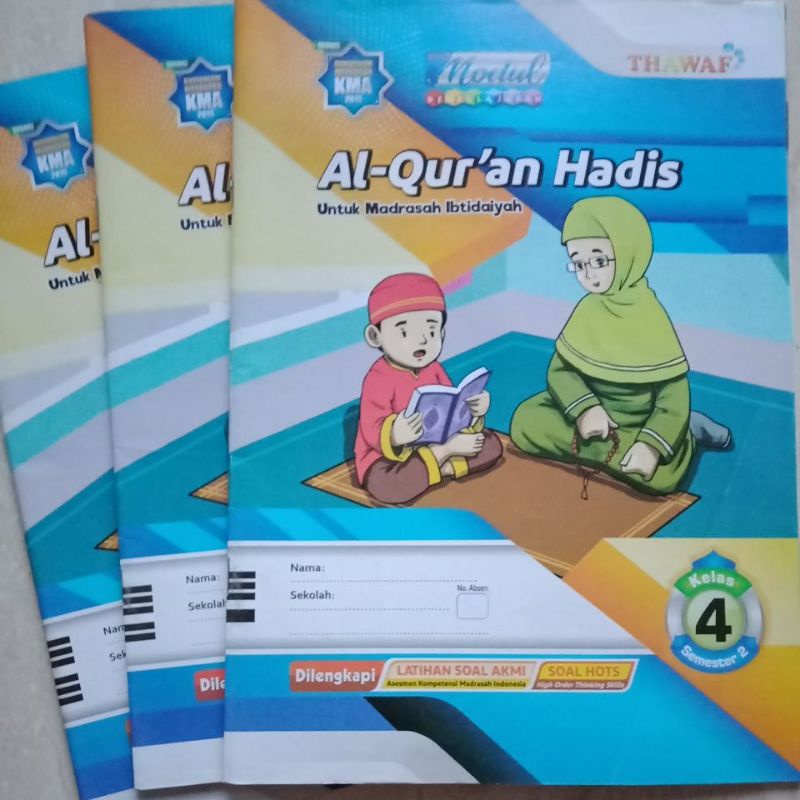

LKS Al-Qur'an hadis kelas 4 MI semester 2
