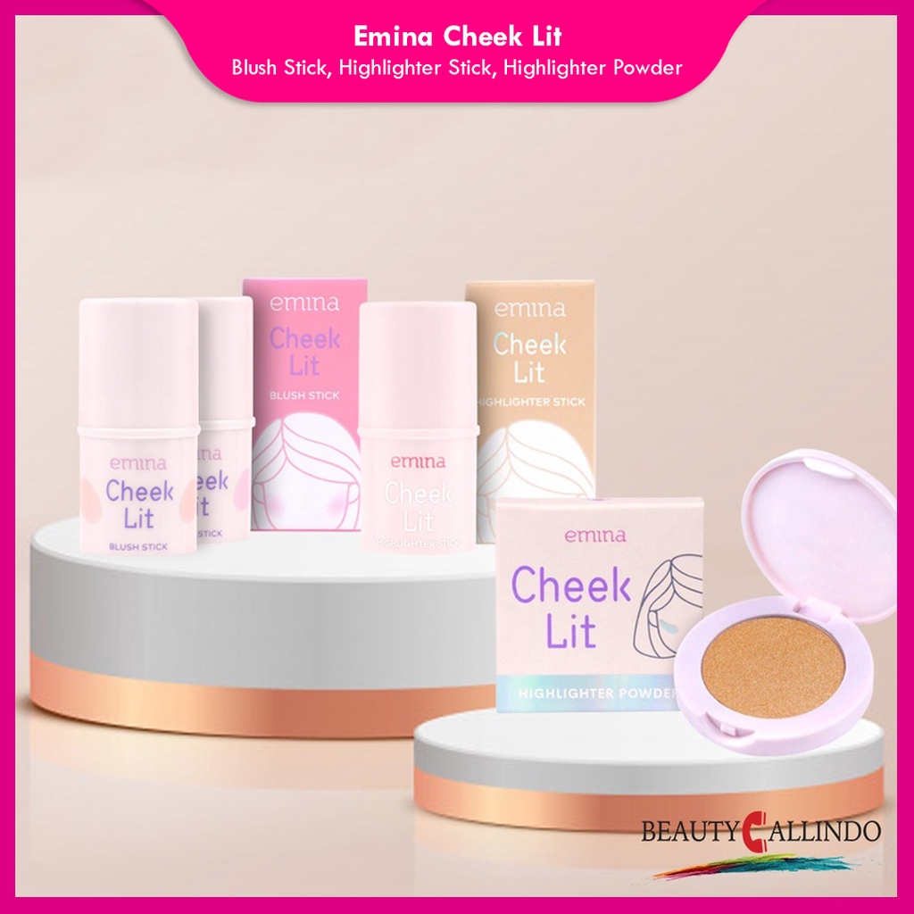 Emina Cheek Lit Blush &amp; Highlighter Stick - Highlighter Powder