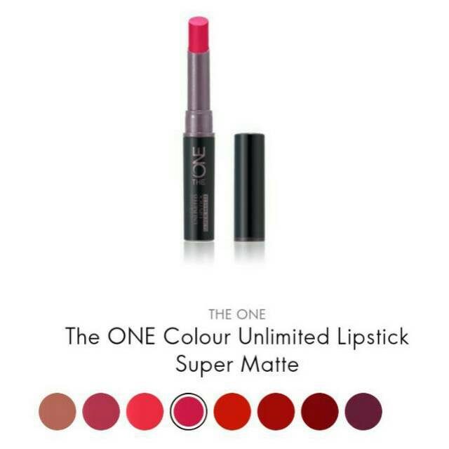 PROMO TERMURAH SUPER MATTE LIPSTICK (FOREVER FUCHISA) THE ONE COLOUR UNLIMITED BY ORIFLAME