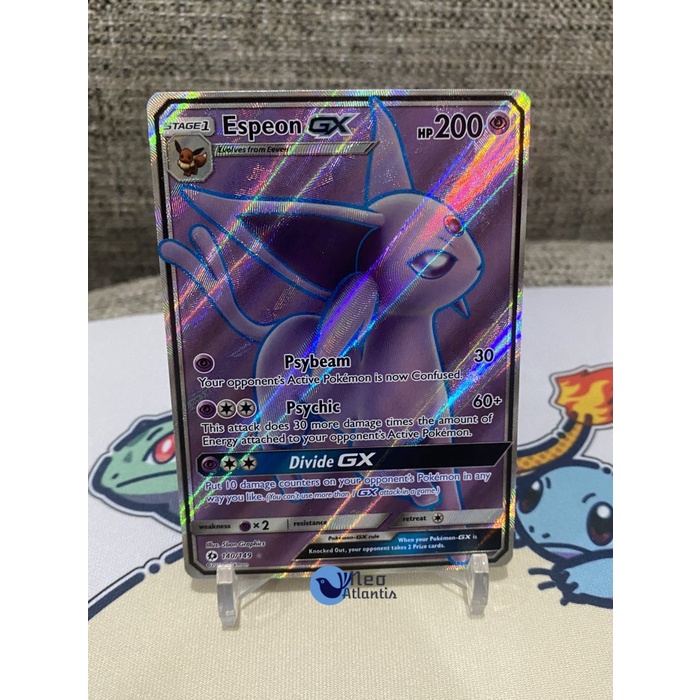 Pokemon TCG English Espeon GX - 140/149 - Full Art Sun & Moon