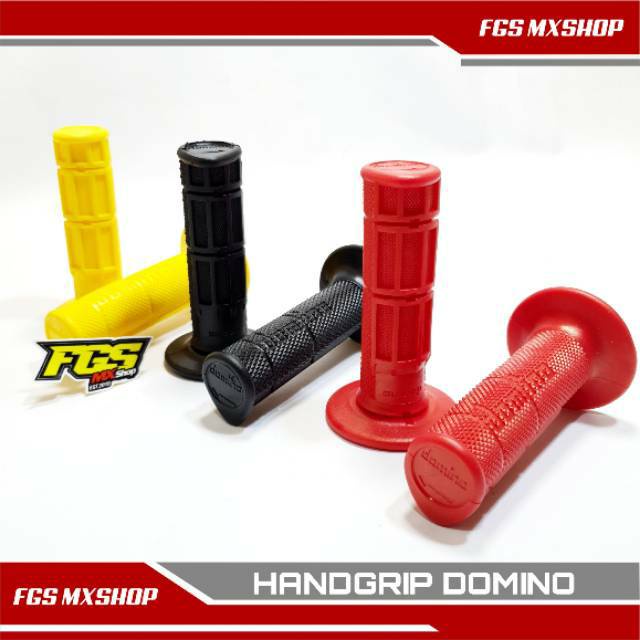 HAND GRIP DOMINO WARNA - HAND GRIP MOTOR UNIVERSAL - HAND GRIP TRAIL KLX CRF YZ KTM - HANDGRIP