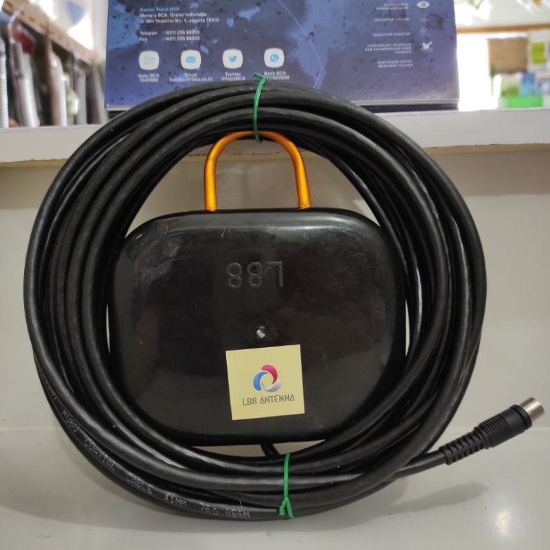 Antena Dalam L88 + KABEL 10 Meter  / Antena Indoor