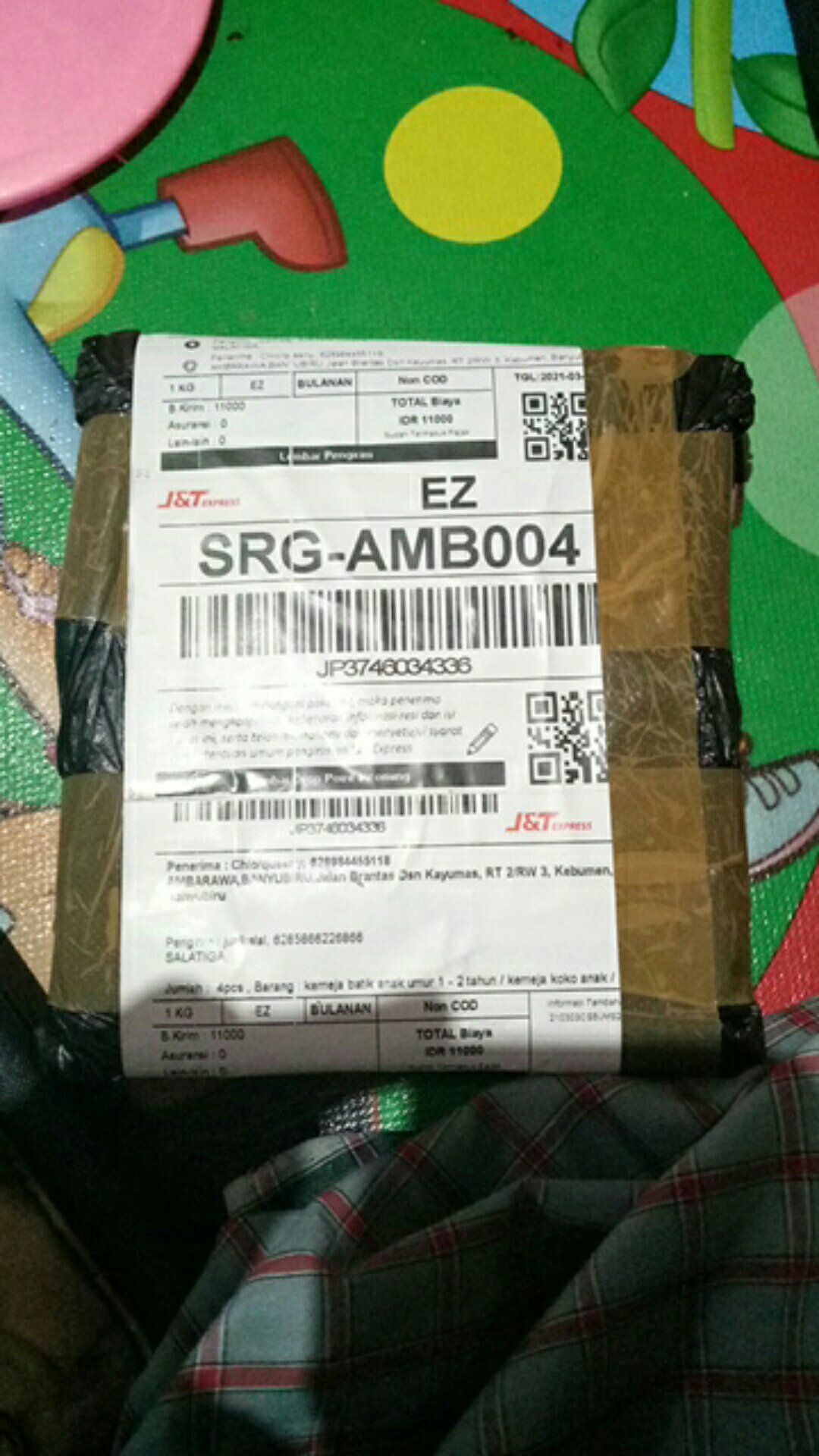 Kemeja Batik Anak Umur 1 - 2 Tahun / Kemeja Koko Anak / Koko Batik / Batik Anak / Baju Atasan Anak