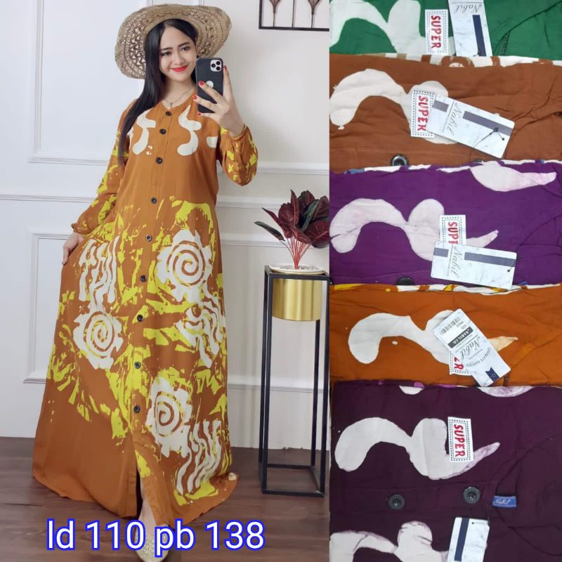 GAMIS DASTER TWILL BUSUI ORI PEKALONGAN TUWIL ADEM MURAH